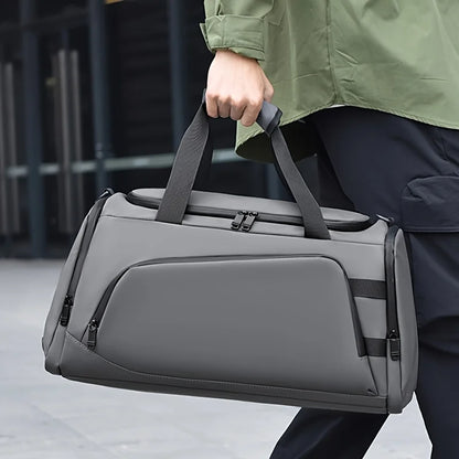 Large Capacity Multifunctional Travel Duffels With Multiple Compartments Suitable For Fitness Travel And Overnight Travel